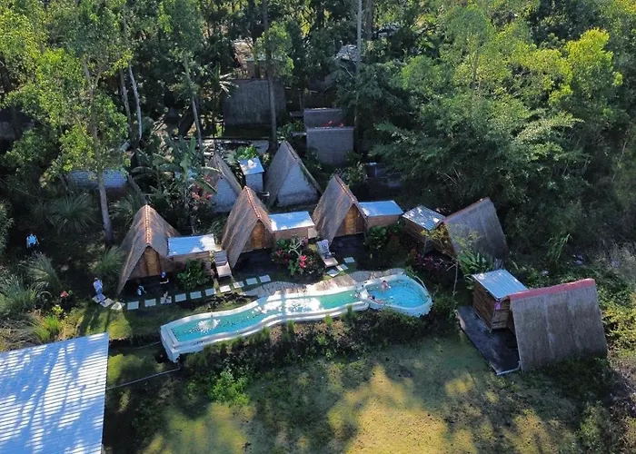 Triangular House And Hot Spring *
